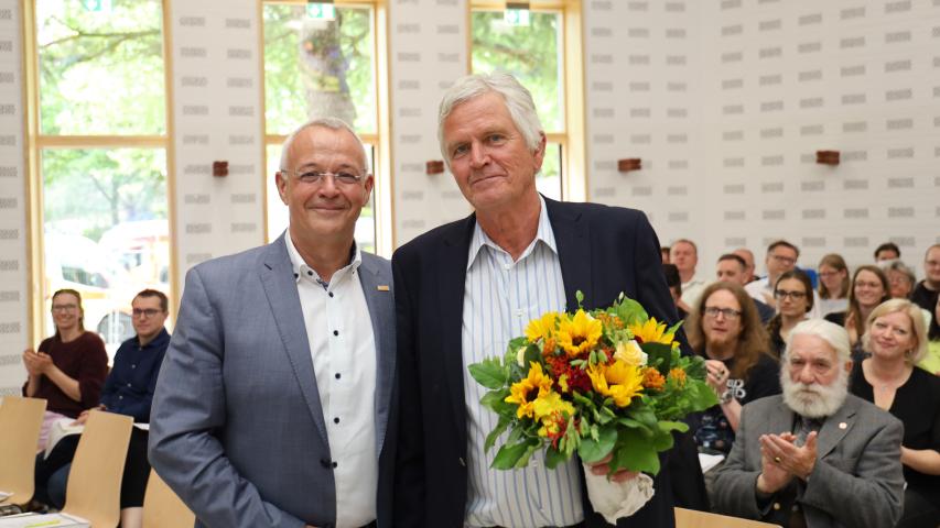 "Unbezahlbare Arbeit": Nahmen Roeloffs (re.) hat jahrzehntelang im Landesvorstand gewirkt und stand nun nicht mehr zur Wahl.